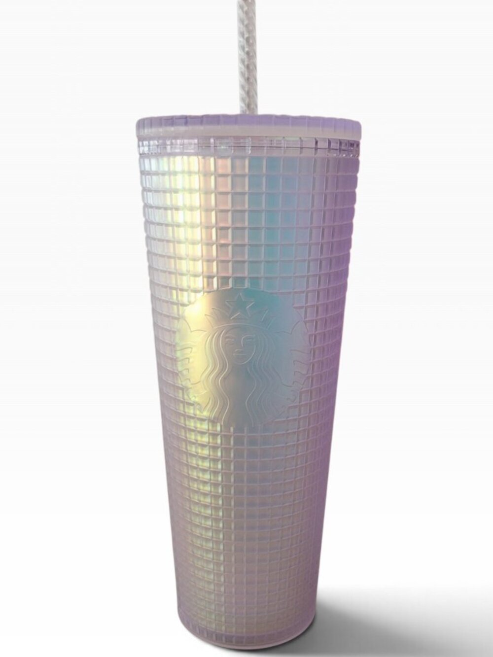 Starbucks Iridescent Unicorn Grid Tumbler (24 oz)